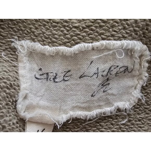 Greg Lauren Army Hoodie Men Size 4 Khaki Green Cotton NWT - Picture 6 of 9